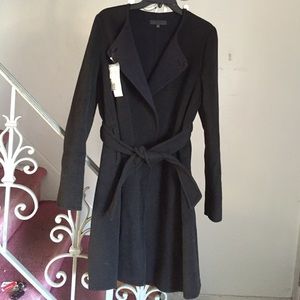 Uniqlo Black Wool Coat